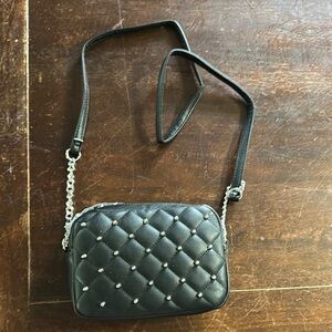 CLOSET CLOSING! Black Quilted Crossbody Bag